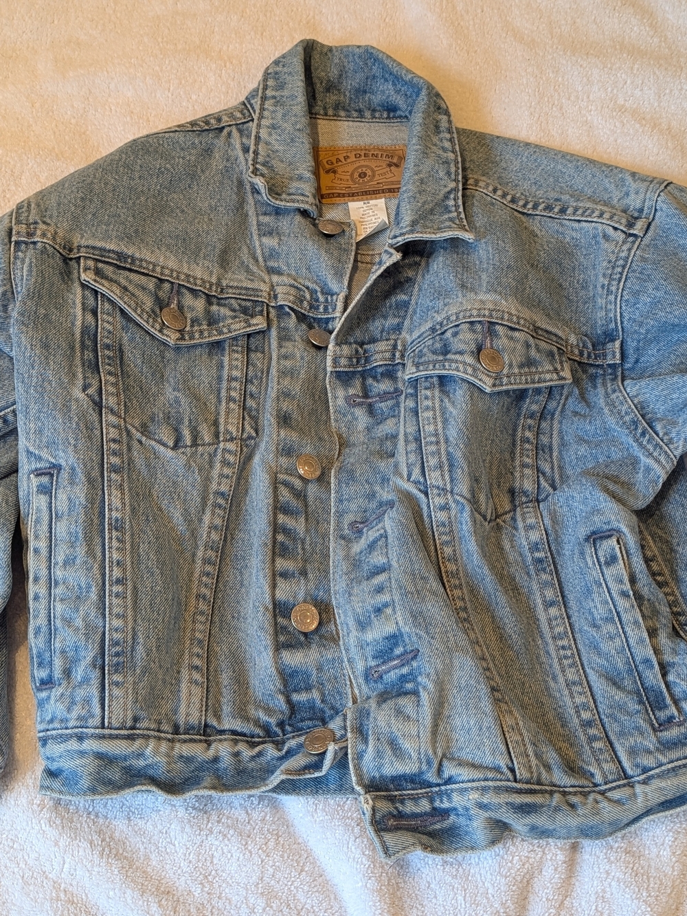 Classic Light Wash Denim Jacket